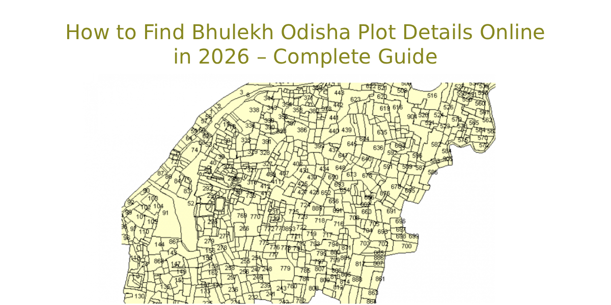 Bhulekh Odisha Plot Details Bhulekh Odisha Plot Details