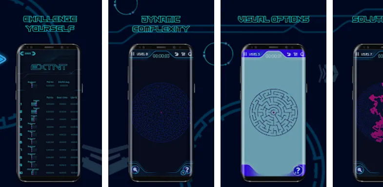 Extnt - A Sophisticated Maze Puzzle Game for Everyone