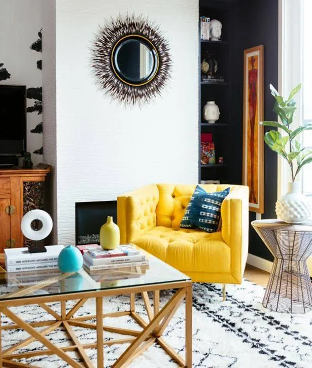Canary Yellow & Indigo