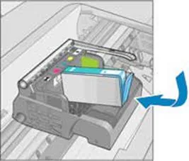 Reinsert the ink cartridges