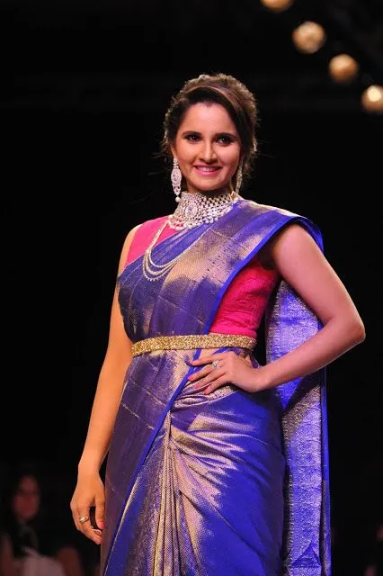 Sania Mirza saree