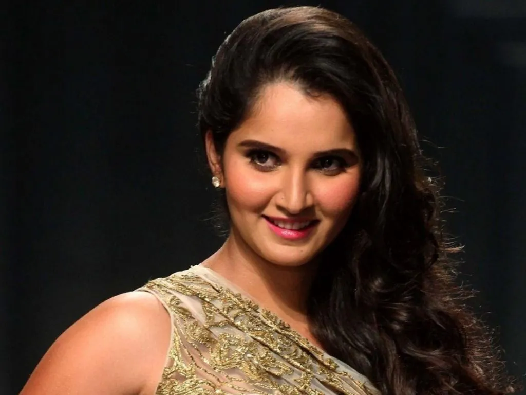 Sania mirza sweet picture