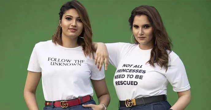 Sania mirza with Anam