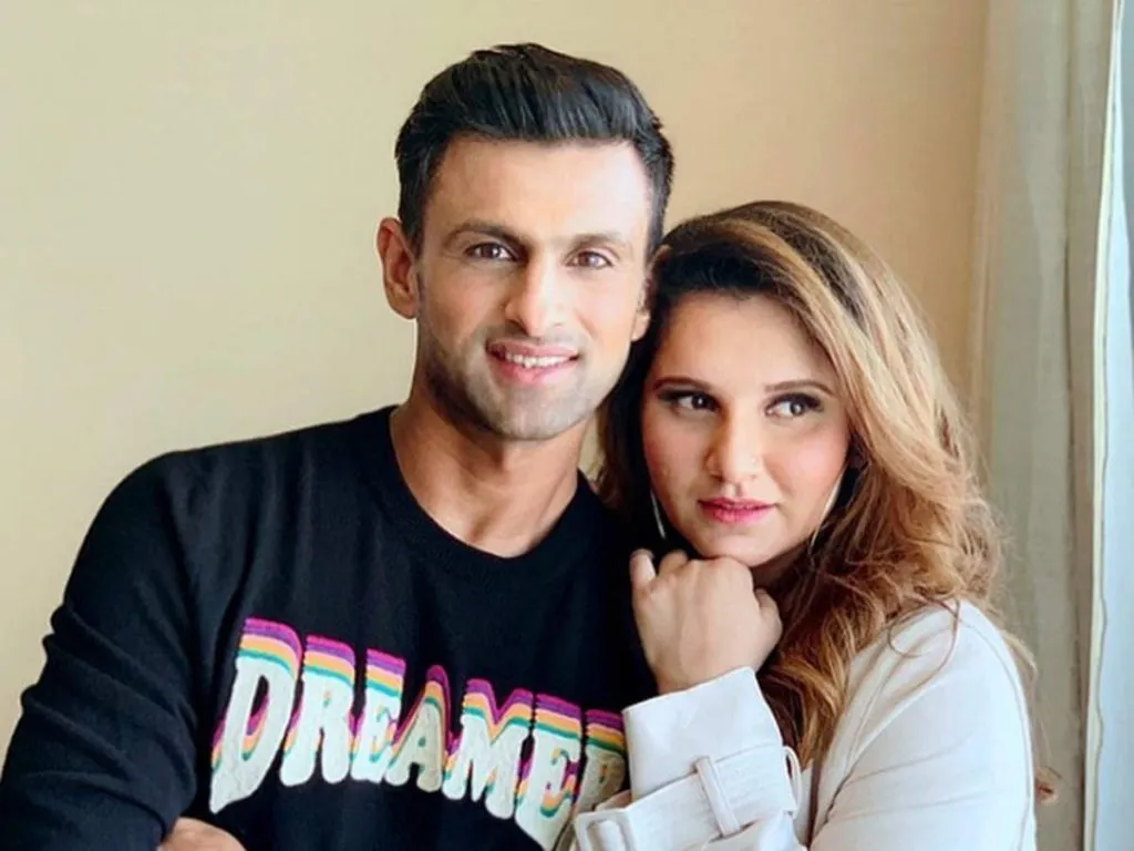 Sania mirza with her husband