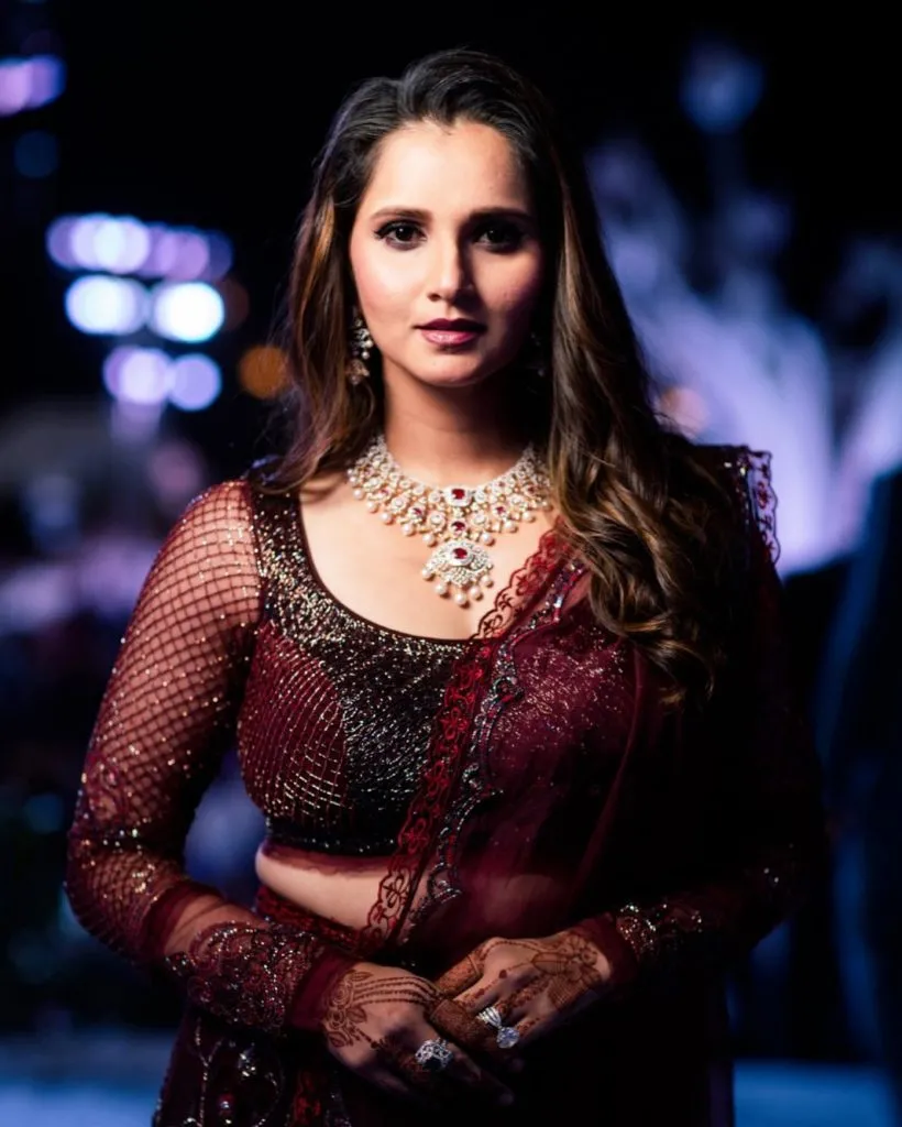 beautiful Sania mirza