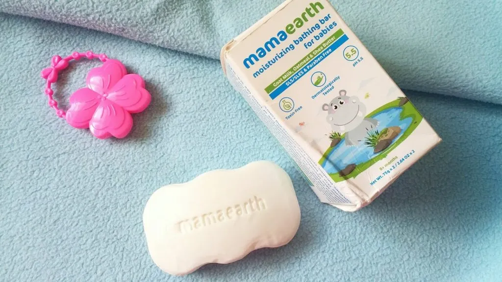 Mama earth moisturizing baby bathing soap bar