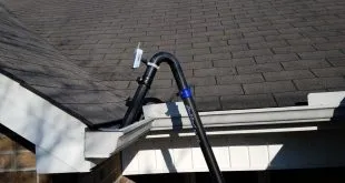 Vacuum Gutter Cleaning