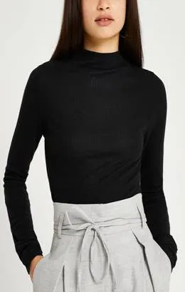 Basic High Neck Sweater