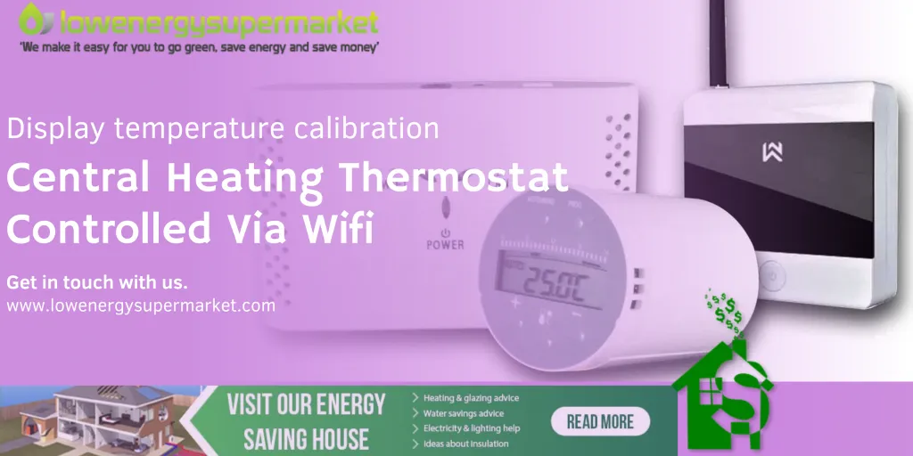 Heating Thermostat Controlled Via Wifi