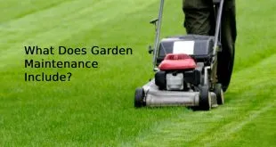What Does Garden Maintenance Include?