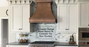 Copper Range Hood