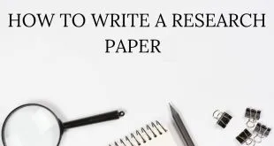 Write a Research Paper