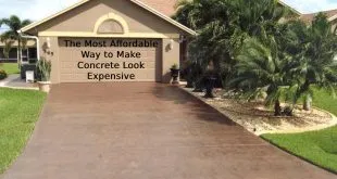 The Most Affordable Way to Make Concrete Look Expensive