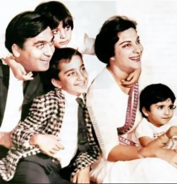 Sanjay Dutt Family