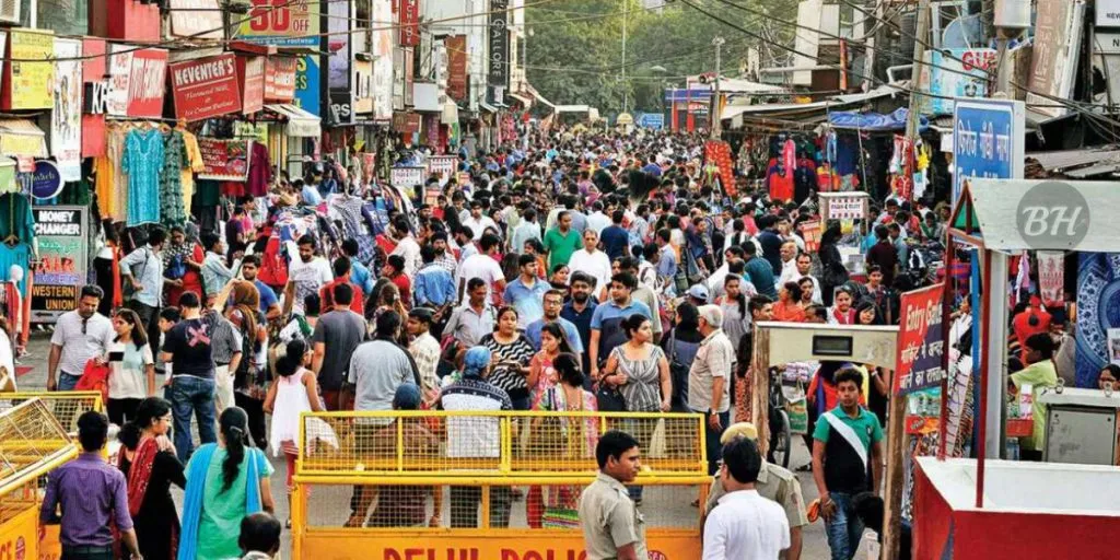 curtain market in Delhi - Lajpat Nagar